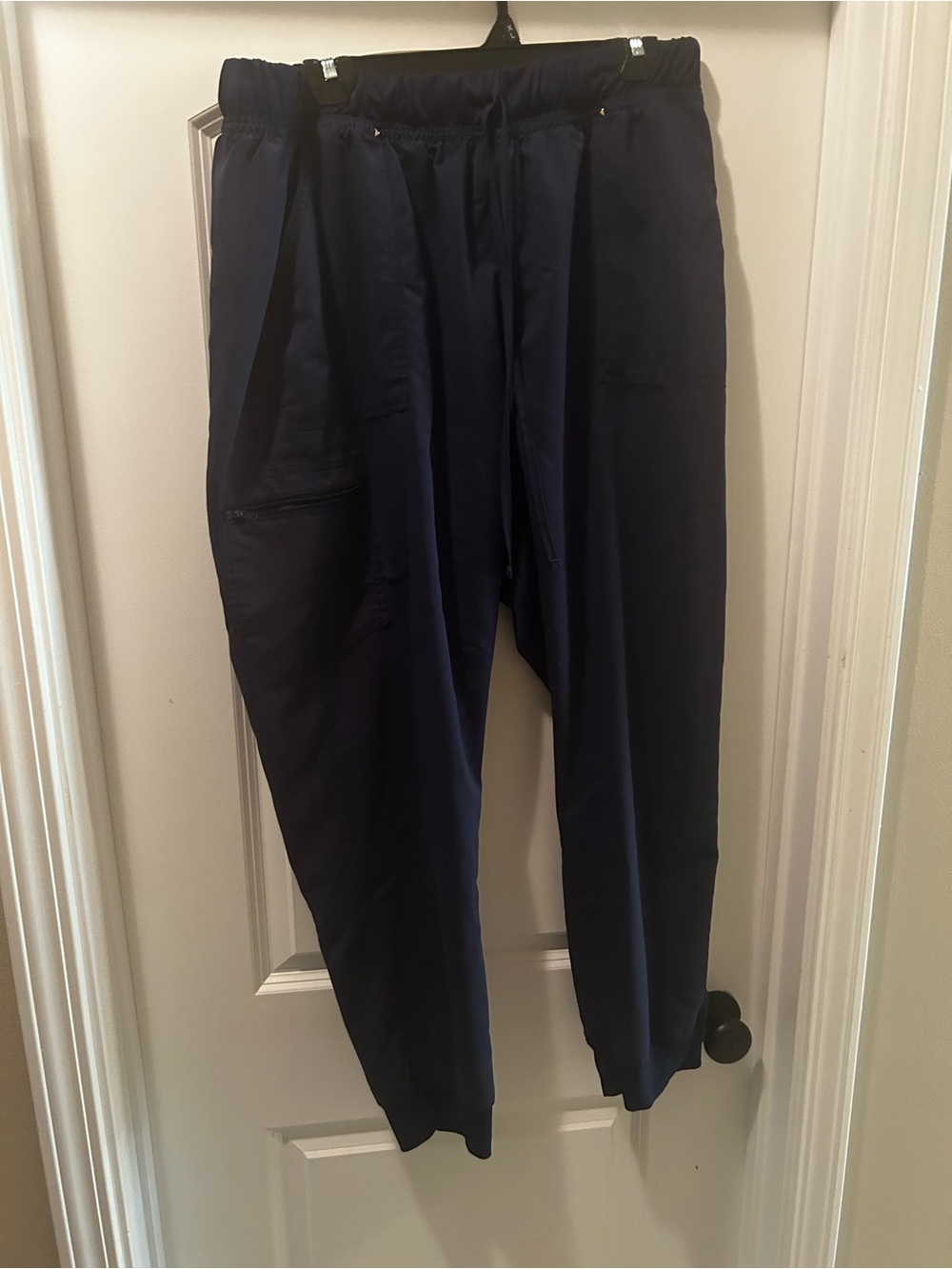 Scrubstar Dark Navy Elastic Waist Jogger Scrub Pants